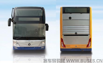 福田歐輝BJ6128EVCA雙層公交車(chē)（純電動(dòng)24-68座）