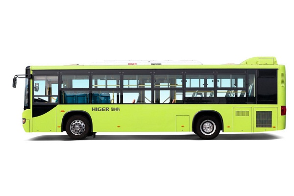 海格KLQ6109GAHEVE5B公交車（柴油/電混動(dòng)國(guó)五24-39座）