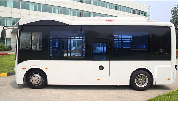 海格KLQ6672GEV公交車（純電動(dòng)5-19座）