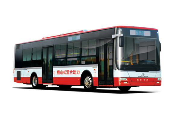 金旅XML6115JHEVG5C1公交車（柴油/電混動國五20-40座）