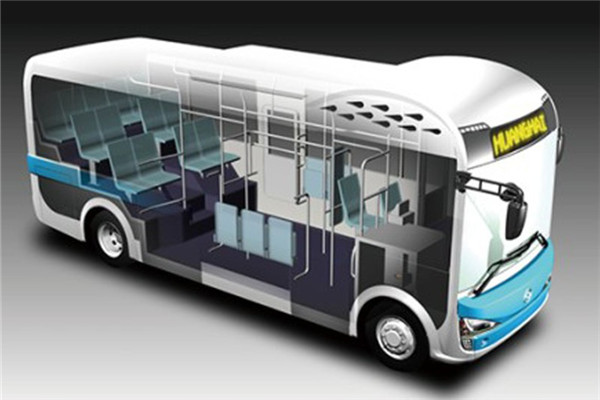 黃海DD6762B01N公交車（天然氣國(guó)五13-21座）