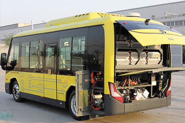 福田歐輝BJ6650EVCA-6公交車(chē)（純電動(dòng)11-16座）