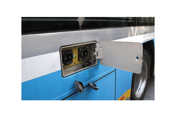 福田歐輝BJ6123EVCA-29公交車（純電動(dòng)10-45座）