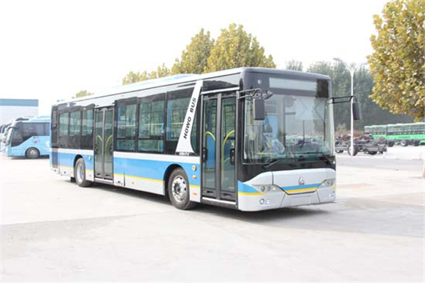 豪沃JK6126GPHEVN5Q插電式公交車（天然氣/電混動(dòng)國五21-48座）