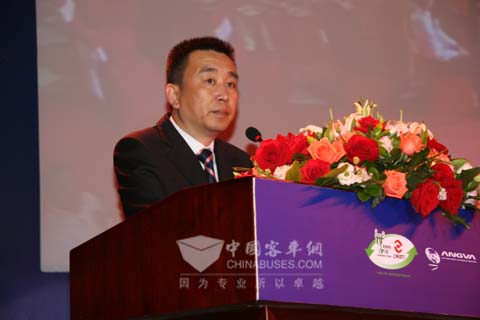 上柴動力總經理熊偉銘致辭