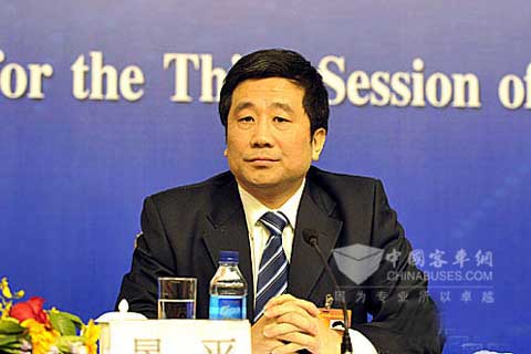 全國人大代表、玉林柴油機(jī)集團(tuán)公司董事長晏平