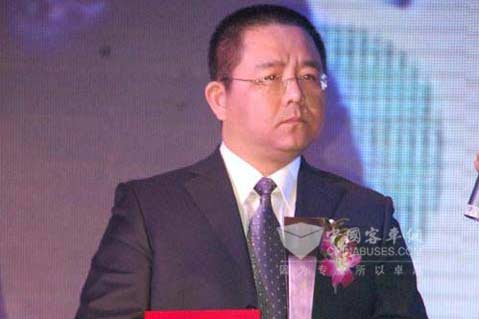 濰柴動力股份有限公司代表張軍先生現場發表獲獎感言