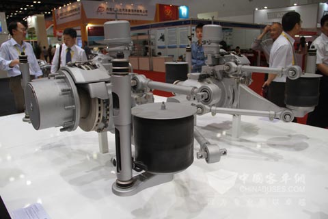ZF輪邊電驅動低地板車橋AVE130